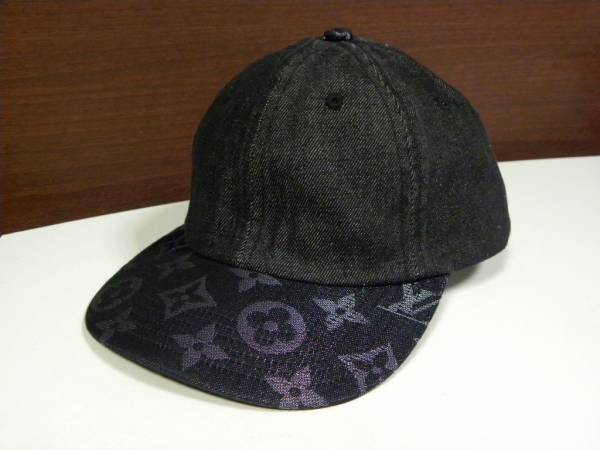 美品 JUNKMANIA LOUIS VUITTON REMAKE DENIM CAP キャップ 帽子