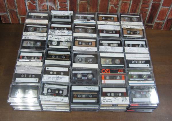 中古 カセットテープ大量 約150本 maxell/SONYほか /A0899