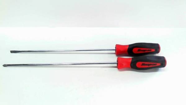 スナップオン　ドライバー　＋/-２本セット