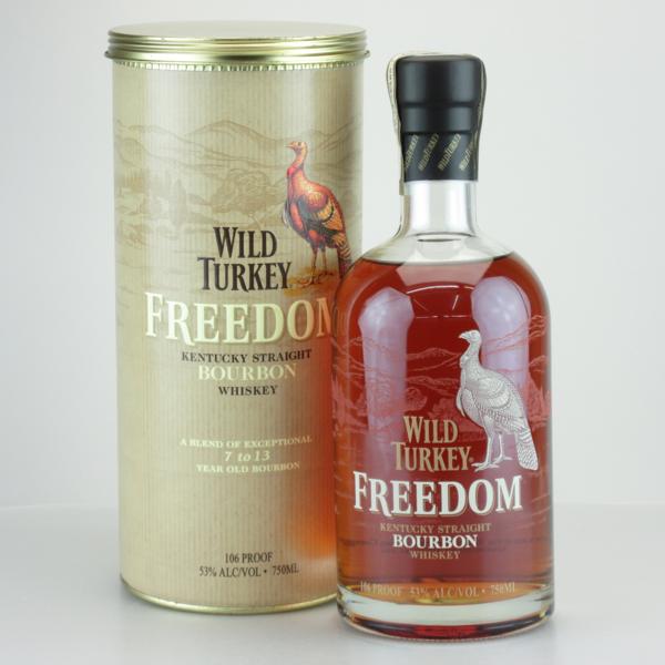 【未開栓】ワイルドターキー フリーダム 750ml 53% 箱付き フリーダム 750ml 53% 未開栓 ワイルドターキー WILD 未開栓ワイルド