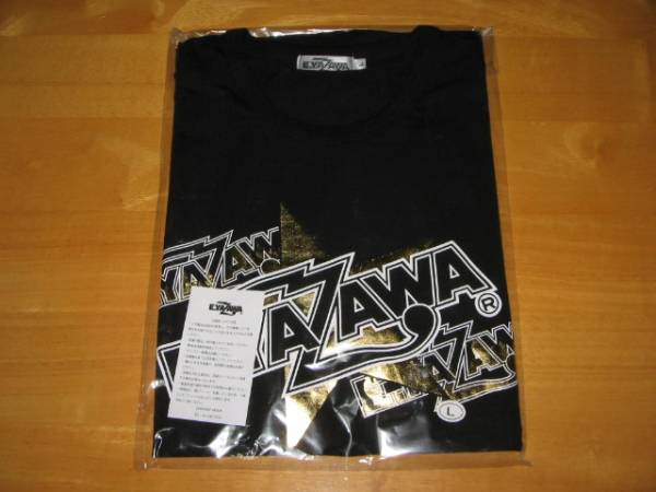 矢沢永吉◆Tシャツ（ロゴ星Fire）ブラック