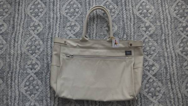 未使用品 PORTER GIRL トートバッグ 白 ポーターガール
