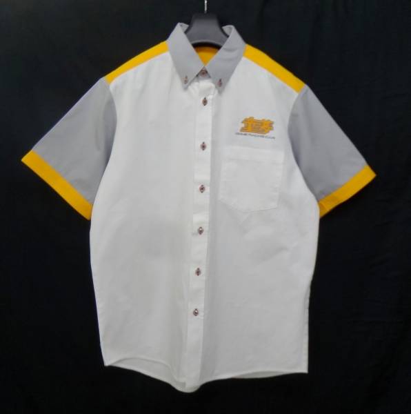 DOME RACING CAR 童夢 レーシング ピット シャツ M▼a4322