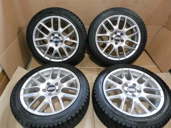 BBS VW ゴルフ5 6 7 ベンツ Cクラス W204 Audi A3 W MAXX9分山