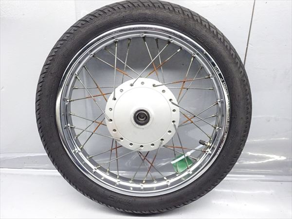 γ0130 ホンダ リトルカブ50 -E セル付 フロントホイール タイヤ