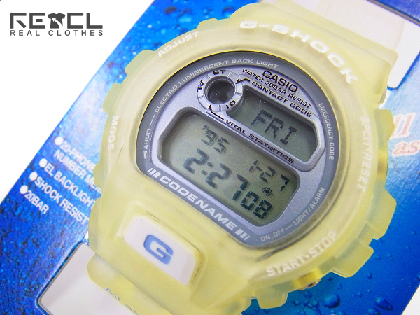 未使用G-SHOCKイルクジ DW-6910K-2AT　ハービーベイブルー G-SHOCK/Gショック 第6回 イルクジ スケルトン DW-6910K-2AT G-SHOCK