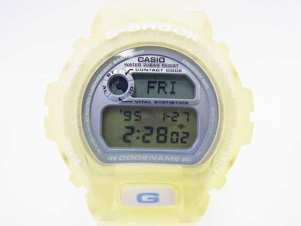G-SHOCK/Gショック 第6回 イルクジ スケルトン DW-6910K-2AT G-SHOCK