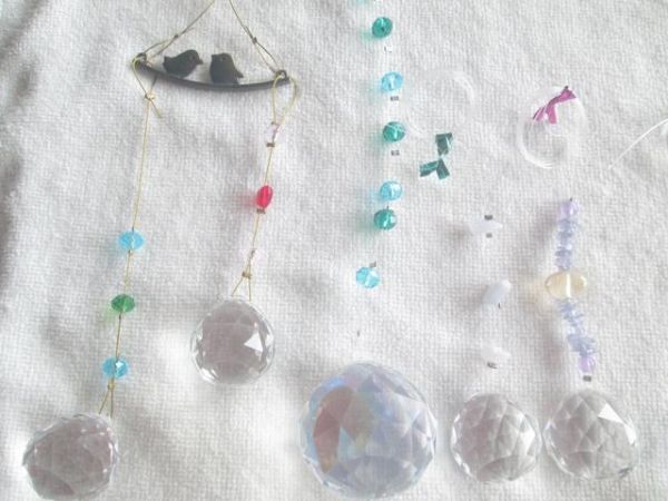 在庫整理☆9本セット☆サンキャッチャー色々+幸運+風水◎ ☆お願い