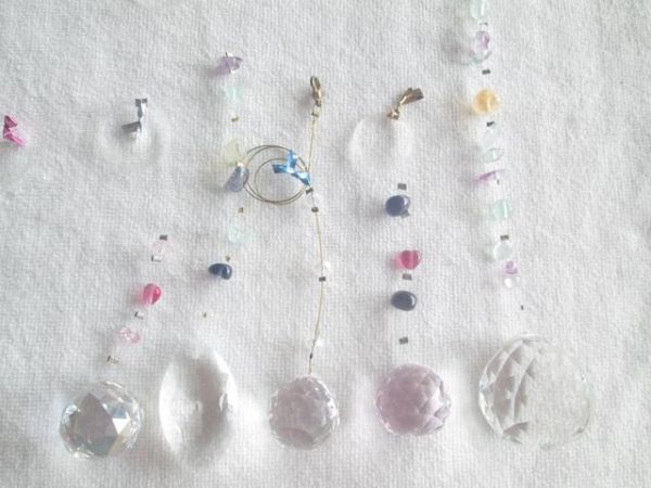 在庫整理☆9本セット☆サンキャッチャー色々+幸運+風水◎ ☆お願い