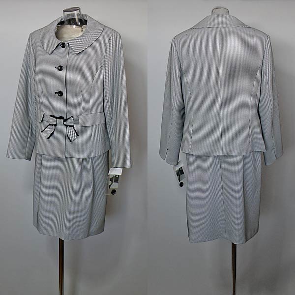 ◆【大きいサイズ】セミフォーマル/千鳥ジャケットスーツ15ABR！