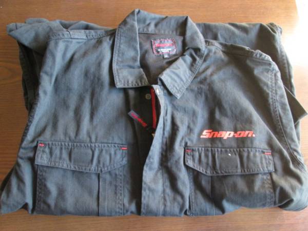 Snap-on 作業服 ブラック LLサイズ スナップオン SNAP-ON 限定品長袖 ブラックつなぎ作業服LLサイズ snap