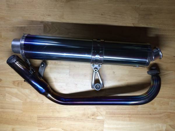 ☆★KSR110★ビート★ナサート★ブルーチタンサイレンサー★☆