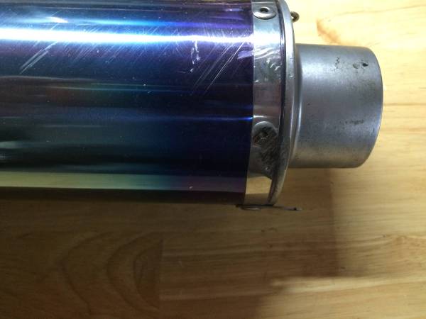 ☆★KSR110★ビート★ナサート★ブルーチタンサイレンサー★☆