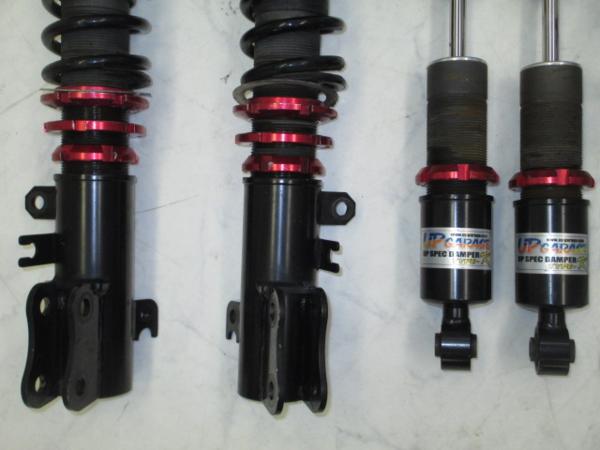 MH23SワゴンR他用UP GARAGEオリジナルフルタップ車高調中古品