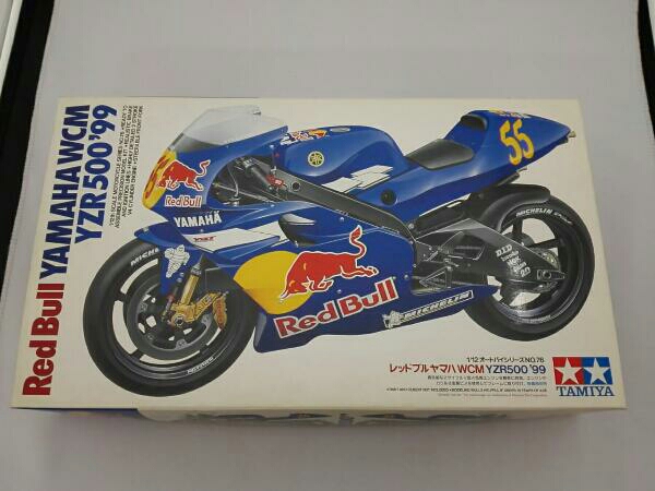 TAMIYA 1/12 レッドブル ヤマハ WCM YZR500，99 Red Bull Yamaha YZR