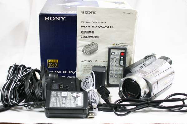 ☆極上品☆SONY HDR-SR7 元箱、バッグ付 即決送料無料 Sony HDR-SR7