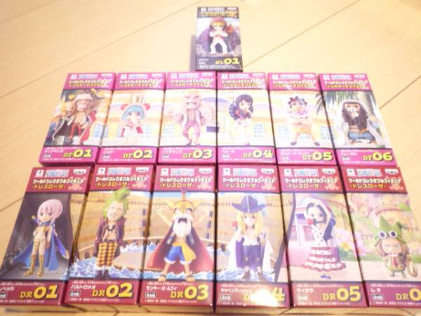 ワンピース ワールドコレクタブル ドレスローザ 13個新品 ワンピース