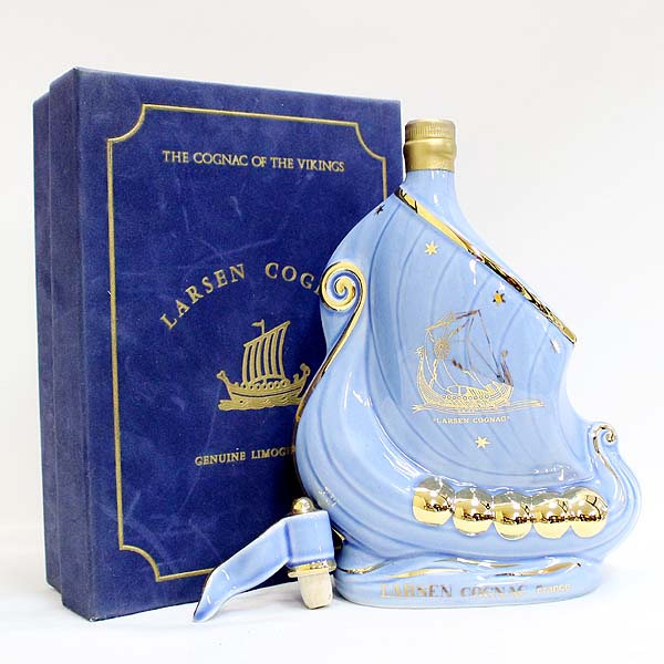 ラーセン - 陶器 シップ LARSEN ☆古酒 （1341g ナイトブルー メルカリ