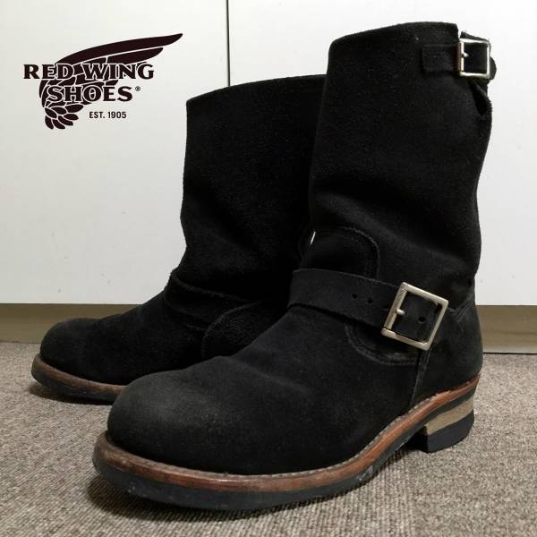 ブ*コ様 激レア REDWING 8274 BEAMS別注 ラフアウト ブラック 0 エンジニア RED BEAMS別注 黒スエード - レッドウイング エンジニア
