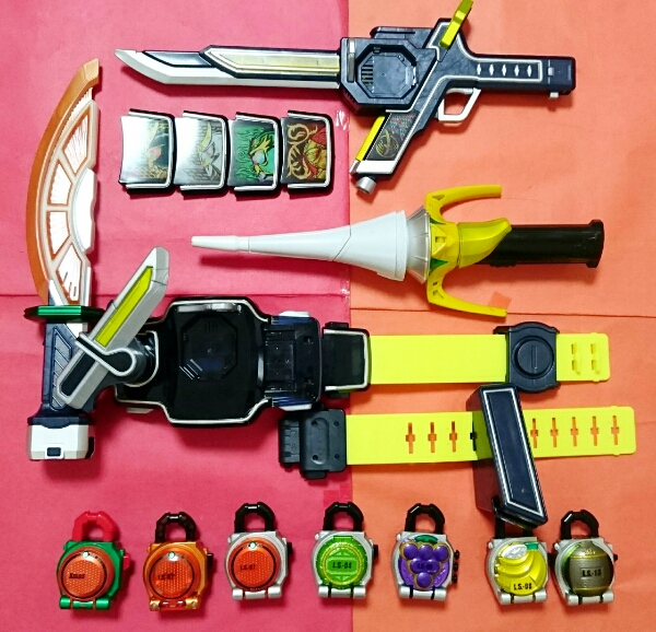 仮面ライダー鎧武 変身ベルト DX戦極ドライバー CSMロックシード 