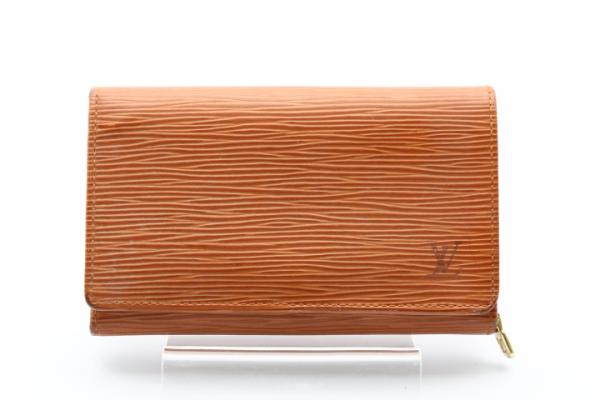 LOUIS VUITTON ヴィトン エピ 二つ折り 財布 ブラウン LOUIS VUITTON