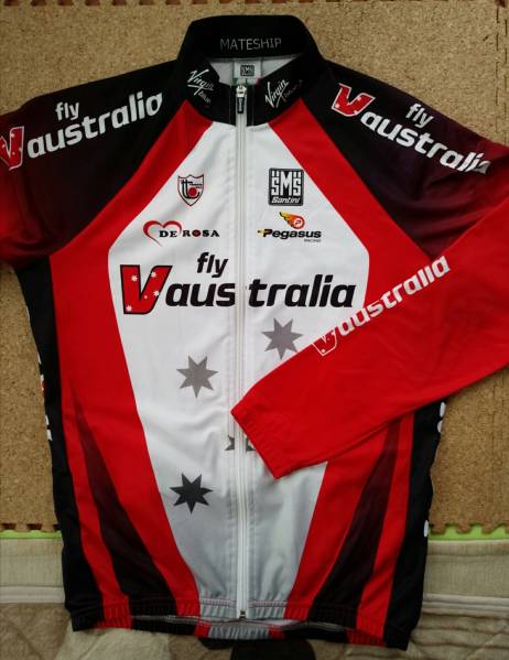 ★デローザ　fly V Australia 長袖ジャージー　美品★