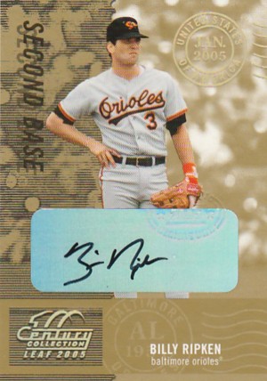 04 CENTURY COLLECTION Billy Ripken Auto /50 カル リプケン弟(Donruss)｜売買された ...
