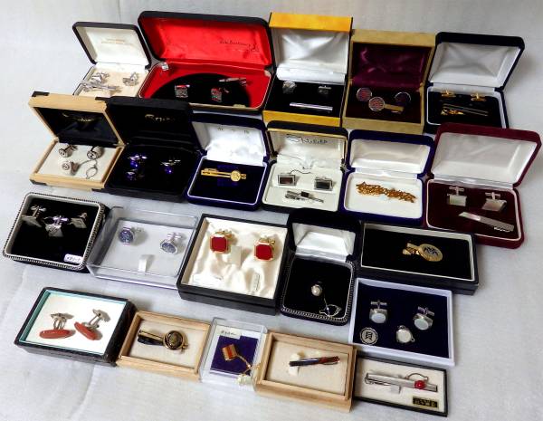 お楽しみタイピン・カフス★大量まとめて♪