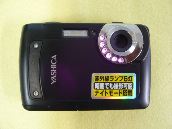 ◇ヤシカ YASHICA EZ Digital F537IR 黒 デジタル赤外線 未撮影 人気