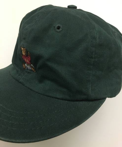 ラルフローレン POLO SPORT/ポロスポーツ ポロベア キャップ 緑