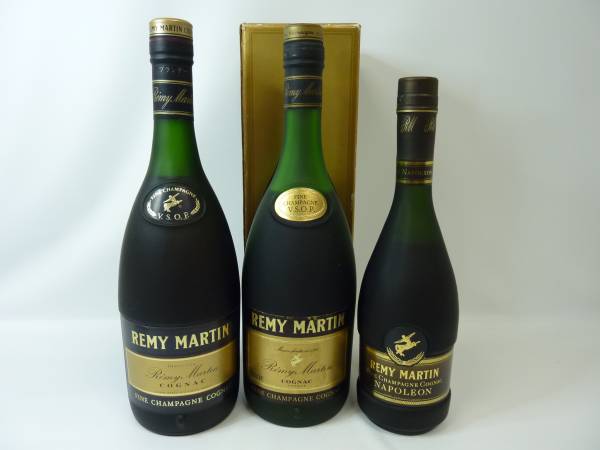 20605 REMY MARTIN レミーマルタン ナポレオン 3本おまとめ アルコール