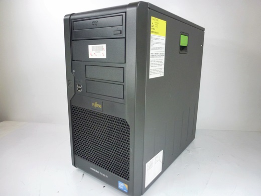 富士通 PRIMERGY TX100 S1 Xeon E3110 3GHz 4GB 320GB DVD-ROM