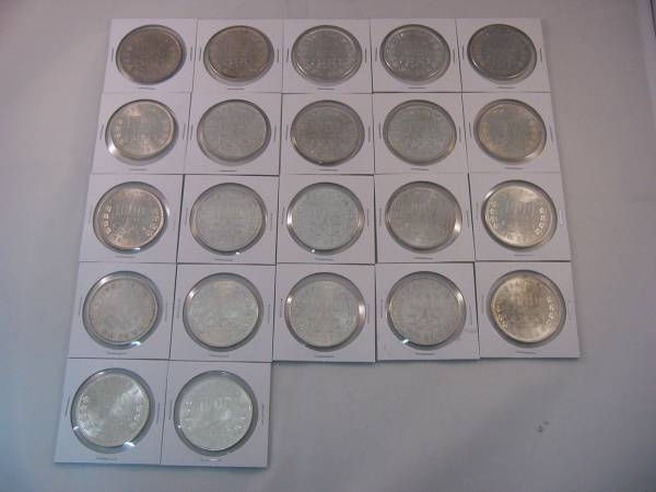 ☆1964年 東京オリンピック記念1，000円銀貨 22枚セット
