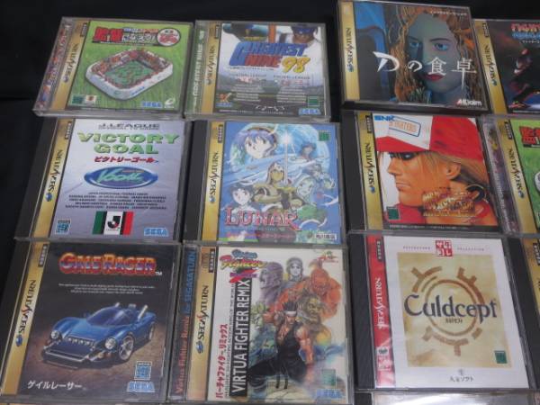 a4309　セガサターンソフト/全32点まとめて/おまけあり/ジャンク