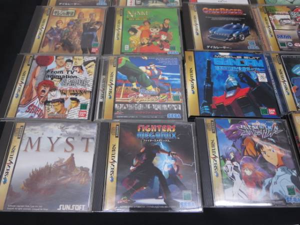 a4309　セガサターンソフト/全32点まとめて/おまけあり/ジャンク