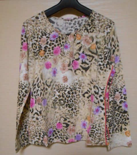 伊製　LEONARD SOLEIL レオナール 長袖カットソー　44