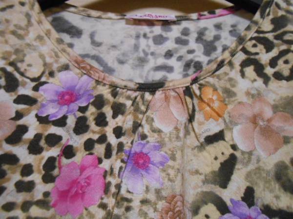 伊製　LEONARD SOLEIL レオナール 長袖カットソー　44