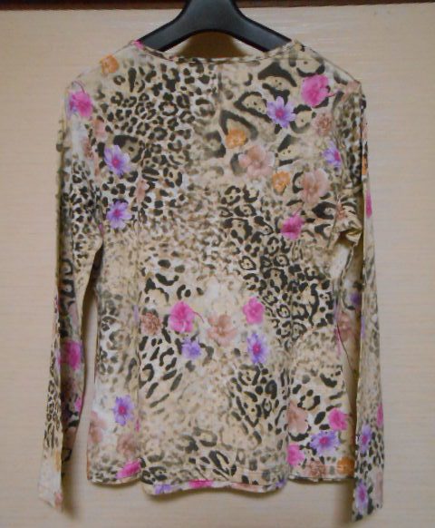 伊製　LEONARD SOLEIL レオナール 長袖カットソー　44