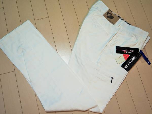 新品 ルコック lecoq sportif 春夏 チェック ゴルフパンツ W82
