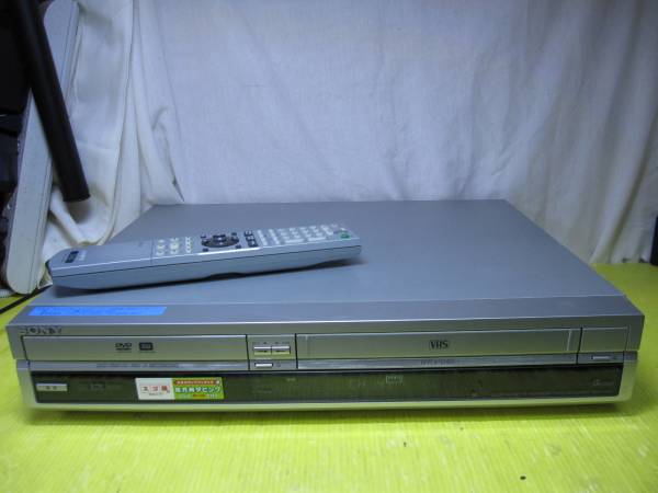SONY RDR-VX30 DVD VHS 相互ダビングOK すご録 リモコン SONY RDR-VX30