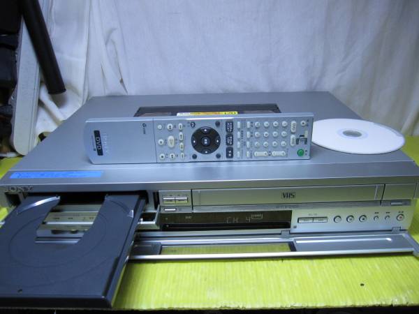 SONY RDR-VX30 DVD VHS 相互ダビングOK すご録 リモコン SONY RDR-VX30