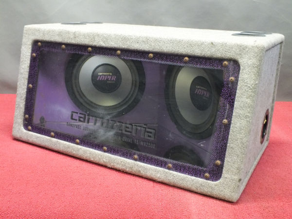 carrozzeria TS-WX2500 サブウーファー◇現状品 ウーファーボックス