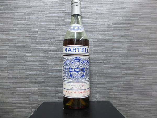 マーテル MARTELL スリースター グリーンボトル 希少 未開栓 J&F
