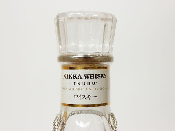 ニッカ 鶴 スリムボトル 700ml NIKKA 古酒 ウイスキー 未開栓 - スリム