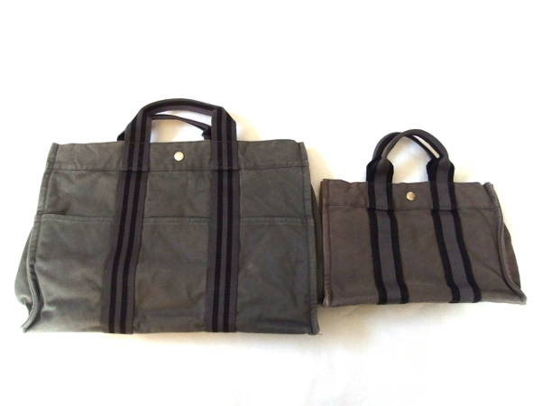 1円 エルメス フールトゥ MM PM トートバッグ 計2点セットBG877