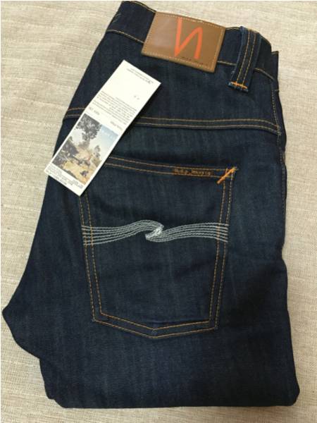 nudie jeans thin finn ORG DRY ECRU EMB w29l32 美品