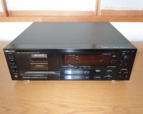AIWA カセットデッキ EXCELIA XK-007 ジャンク品