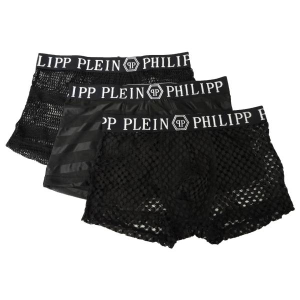 ★P2 フィリッププレイン ボクサーパンツメンズ　3枚セット　L★
