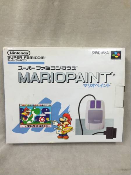当時物新品&中古★ スーパーファミコンマウス★ マリオペイント