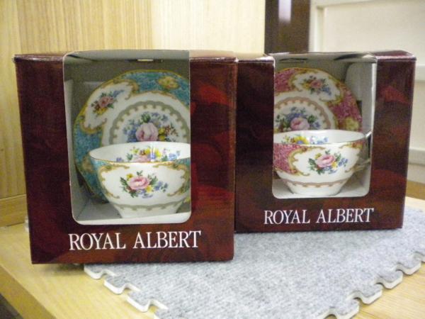 お気にいる ◎ロイヤルアルバート/Royal Albert カップ＆ソーサー2客